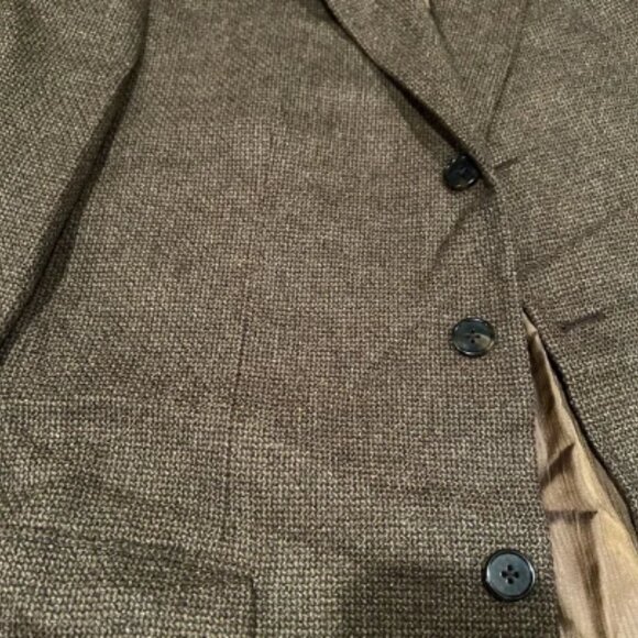 Pal Zileri Wool Cashmere Blend Sport Twead Coat Size 50 (40 US) - Picture 2 of 6